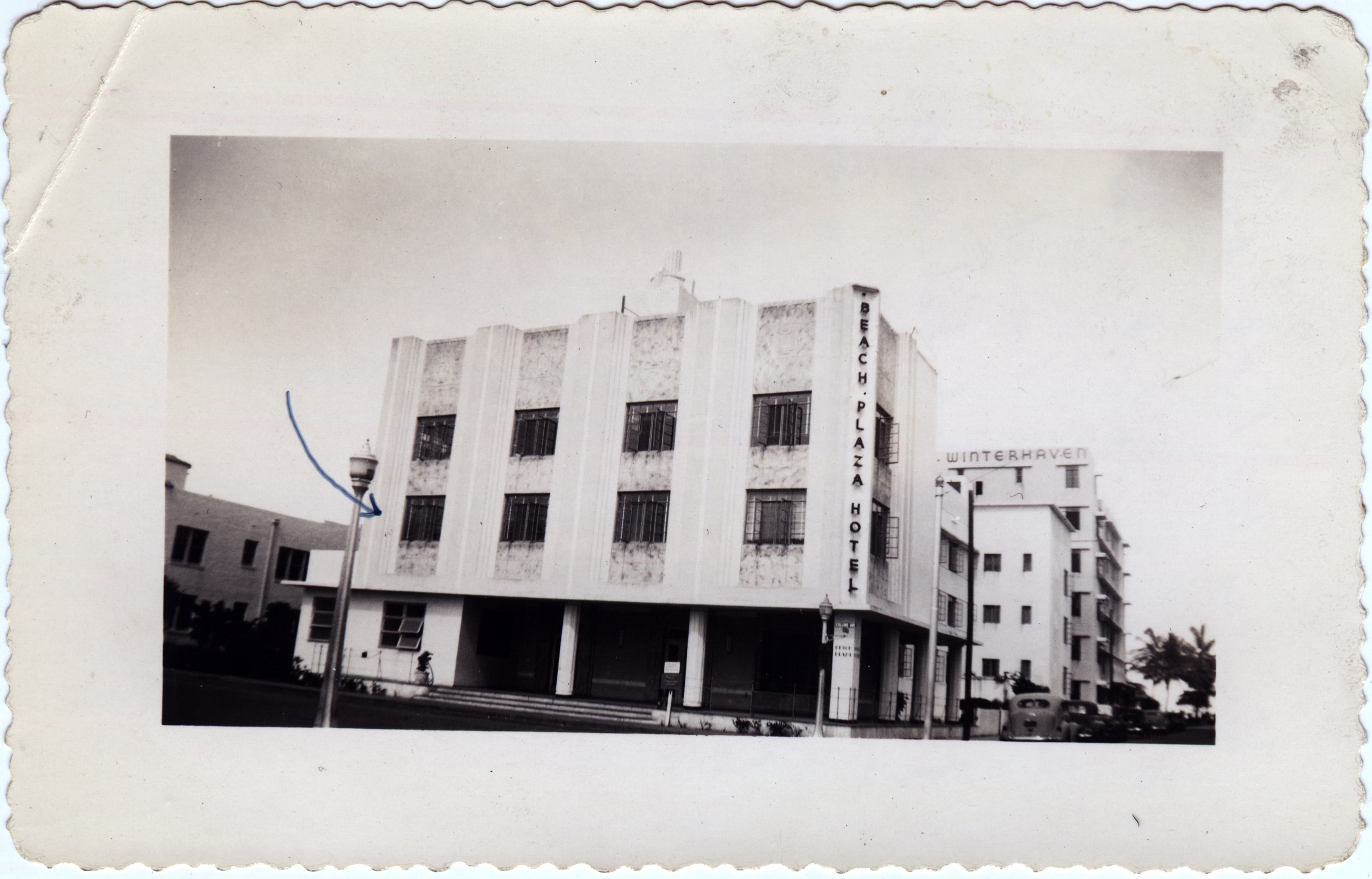 Beach Plaza Hotel in Miami housed soldiers during training.
