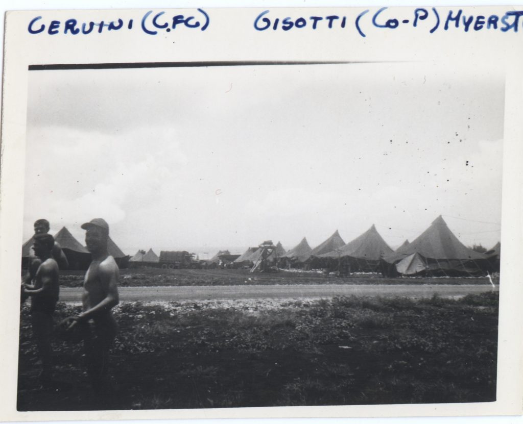 James Servini (L), Nick Gisotti (C), Hal Myers (R)